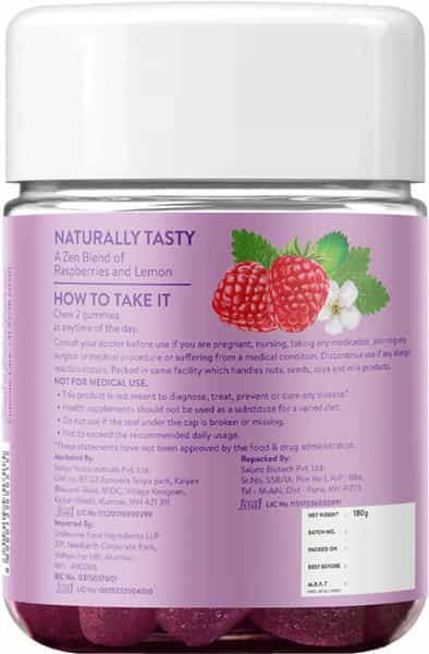 Plix Balance Pms 60 Gummies Raspberry Flavor (Pack Of 1 Bottle)