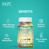 Inlife Multivitamin Gummies For Kids Teens Men & Women - 30 Lemon & Strawberry Flavour Gummies