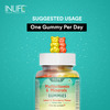 Inlife Multivitamin Gummies For Kids Teens Men & Women - 30 Lemon & Strawberry Flavour Gummies