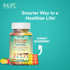 Inlife Multivitamin Gummies For Kids Teens Men & Women - 30 Lemon & Strawberry Flavour Gummies