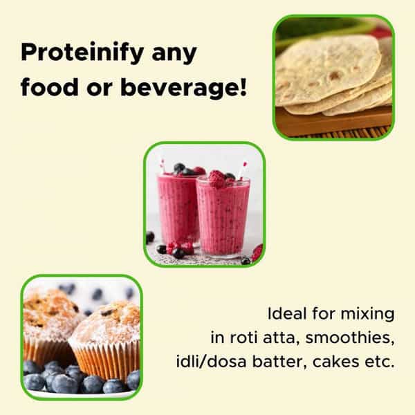 Plantvita Pure Soy Protein Isolate 450G 15 Servings Unflavoured No Added Sugar Preservative-Free