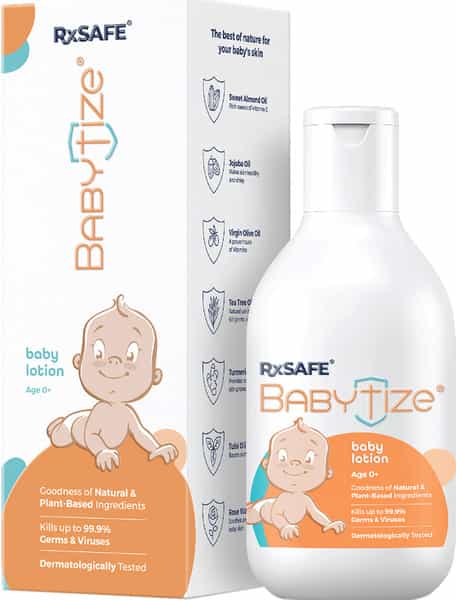 Rxsafe Babytize Baby Body Lotion - 150Ml