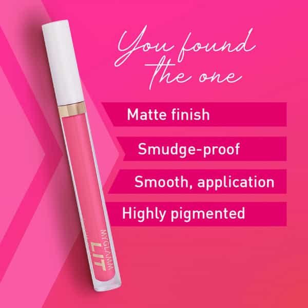 Myglamm Lit Liquid Matte Lipstick-Mad Cute