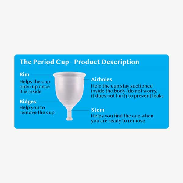 Amrutanjan Comfy Snug Fit Period Cup Medium Size Pack Of 1