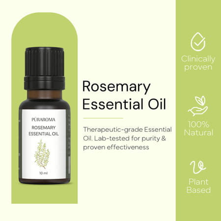 Puraroma Rosemary Essential Oil - 10 Ml