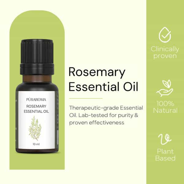 Puraroma Rosemary Essential Oil - 10 Ml