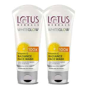 Lotus Herbals Vitamin C Brightening Face Wash 50ml ( Pack Of 2 )