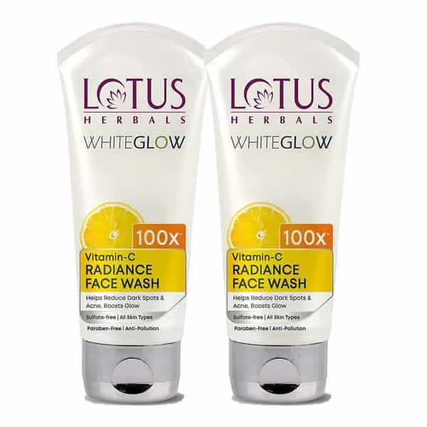 Lotus Herbals Vitamin C Brightening Face Wash 50Ml ( Pack Of 2 )