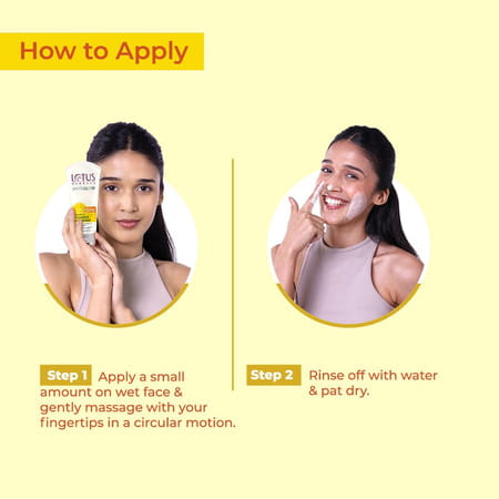 Lotus Herbals Vitamin C Brightening Face Wash 50ml ( Pack Of 2 )