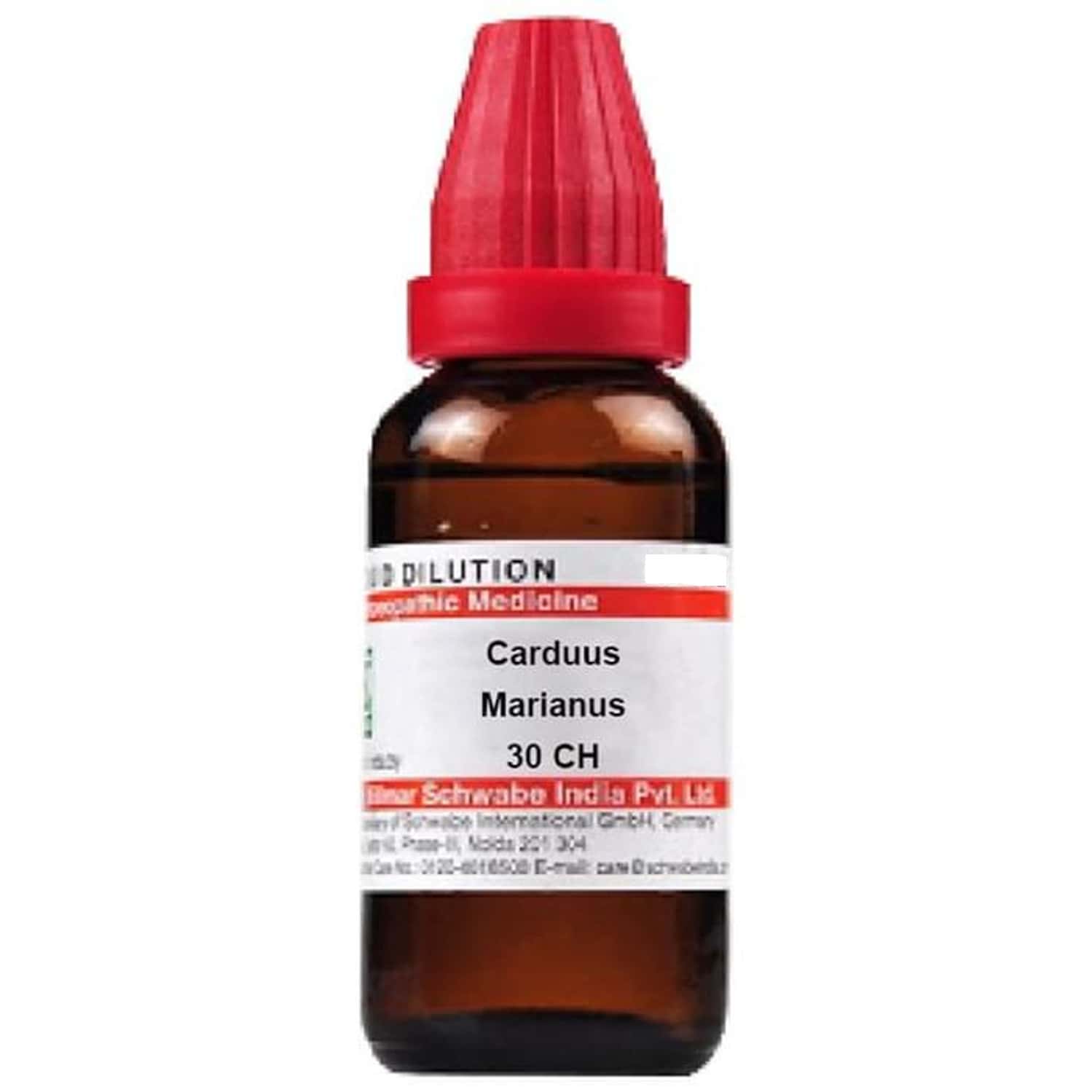 Dr. Willmar Schwabe India Carduus Marianus Dilution 30 Ch 30 Ml