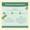 Nat Habit Pure Rosemary Essential Oil For Women & Men | Hair Growth | Hair Fall & Acne | 15Ml