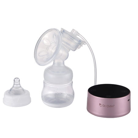 Dr. Odin Od302 Electric Breast Pump Portable & Compact Usb Charging Cable | 3 Modes Pink 1y Warranty