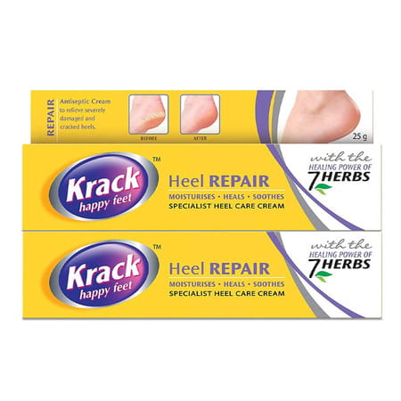 Krack Heel Repair | Ayurvedic Foot Care Cream | 25 Gm | Pack Of 2