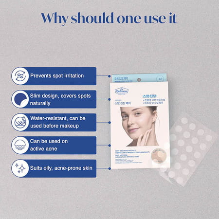 The Face Shop Dr.Belmeur Clarifying Spot Soothing Patches