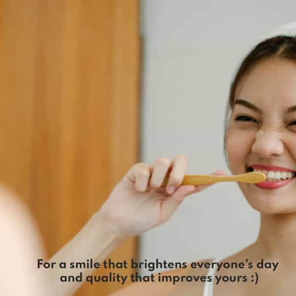 Imvelo Bamboo Toothbrush|Biodegradable, Eco-Friendly, Charcoal Activated Soft Bristles|Adult, 6 Pcs