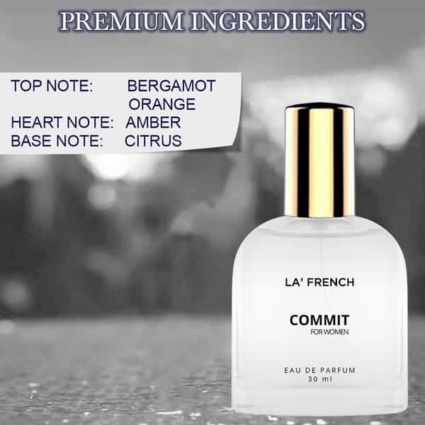 La' French Commit Perfume For Women 30Ml