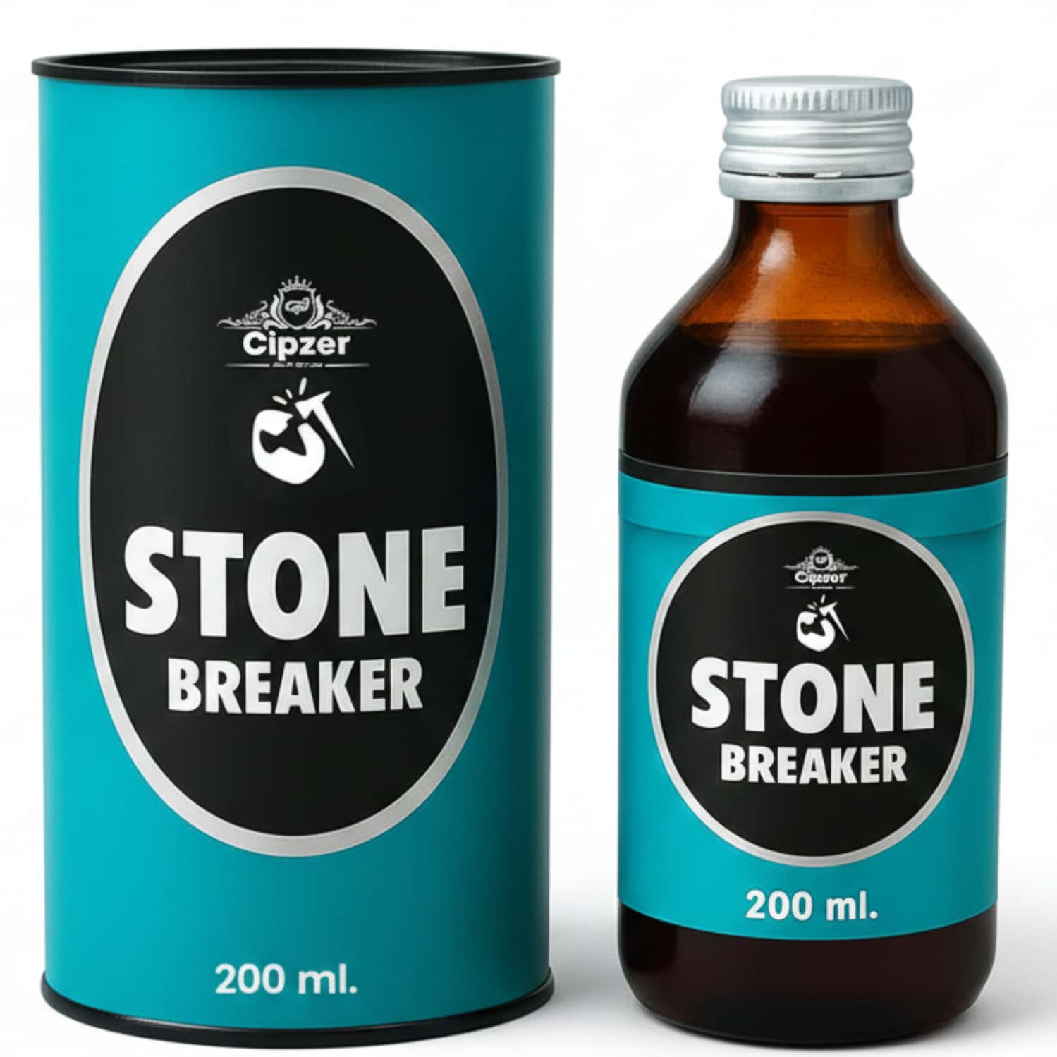 Cipzer Stone Breaker Syrup 200ml | Supports Kidney Health & Urinary Wellness