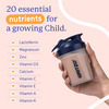 Gritzo Supermilk Growth+ (13+Y Girls) | 13G Protein (Double Chocolate | 200G) | Zero Refined Sugar