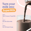 Gritzo Supermilk Growth+ (13+Y Girls) | 13G Protein (Double Chocolate | 200G) | Zero Refined Sugar