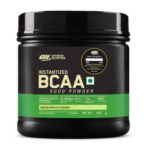 Optimum Nutrition Bcaa5000 Green Apple 250gm 30 Servings