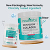 Neuherbs Skin Glow Collagen Powder- 200G (Litchi Flavour) With Hyaluronic Acid | Vitamin E & C