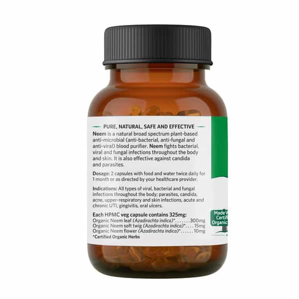 Organic India Neem - 60 Capsules