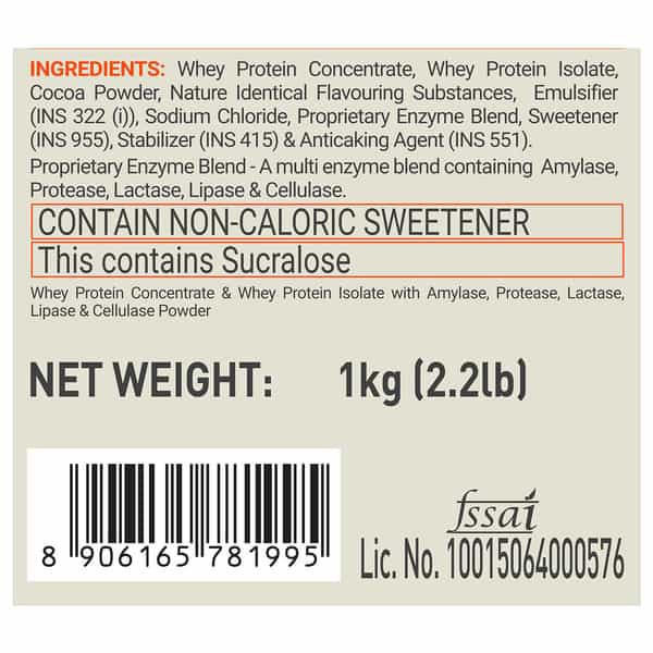 Fuel One Whey Max | Whey Protein Concentrate & Whey Protein Isolate (Chocolate | 1Kg) With Shaker
