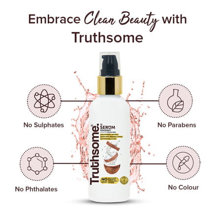 Truthsome 5S Serum With Black Seed Oil & Infused With Coconut Oil | 100 Ml