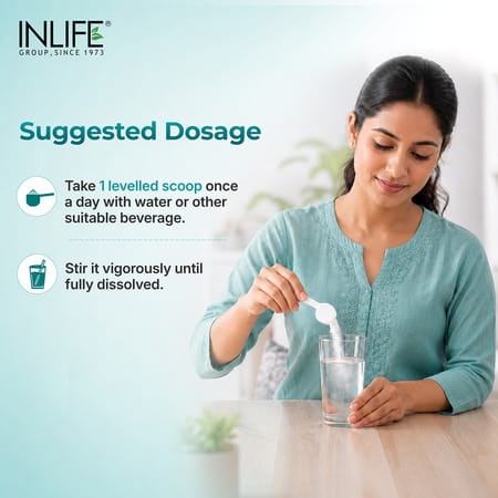 Inlife Myo Inositol Powder Supplement 2000Mg | Pcos, Helps Manage Irregular Periods,Relaxation, 200G