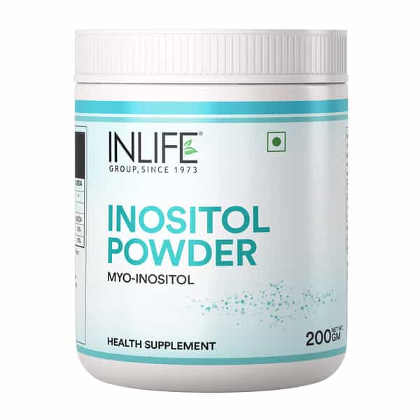 Inlife Myo Inositol Powder 2000Mg For Pcos & Hormonal Balance - 200G