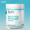 Inlife Myo Inositol Powder Supplement 2000Mg | Pcos, Helps Manage Irregular Periods,Relaxation, 200G