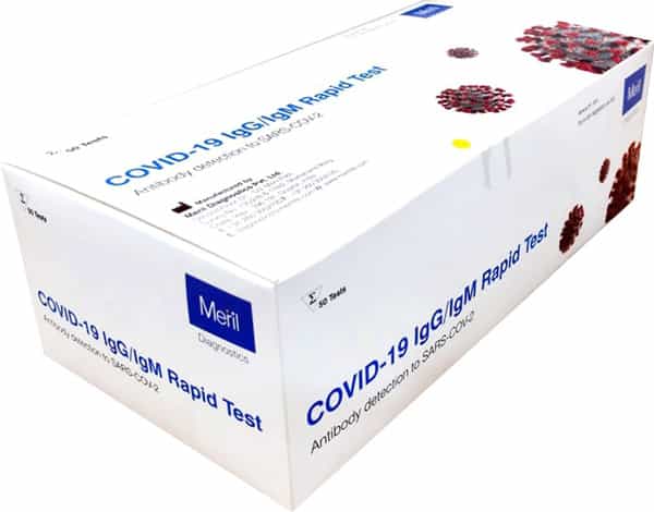 Meril Covid Igg Igm Antibody Kit | 50 Tests