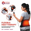 Sandpuppy Heatwrap Multipurpose Electric Heating Wrap Black Back Shoulder Elbow & Knee Pain Relief