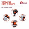 Sandpuppy Heatwrap Multipurpose Electric Heating Wrap Black Back Shoulder Elbow & Knee Pain Relief