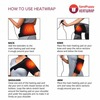 Sandpuppy Heatwrap Multipurpose Electric Heating Wrap Black Back Shoulder Elbow & Knee Pain Relief