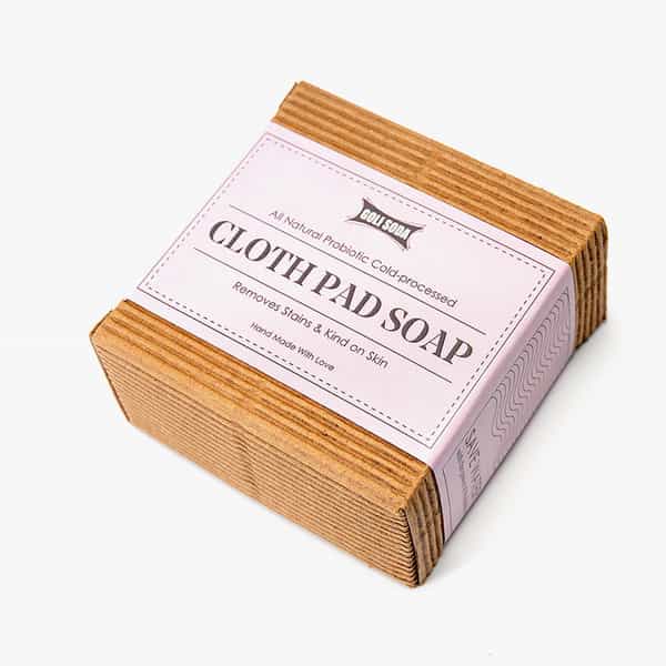 Goli Soda All Natural Probiotics Cloth Pad Diaper Soap Soap - 90 G -(Pack Of 1)