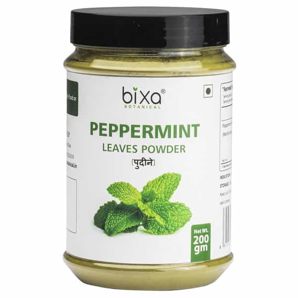 Bixa Botanical Peppermint Powder(Mentha Piperita), For Healthy Digestion & Metabolism Wellness(200G)