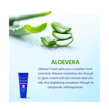 Sunny Herbals Glamour Cream For Men 100 Gm
