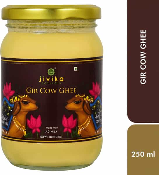Jivika Naturals Premium Gir Cow Ghee 250Ml