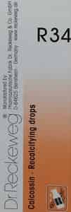 Dr. Reckeweg R 34 Recalcifying Drops 22 Ml