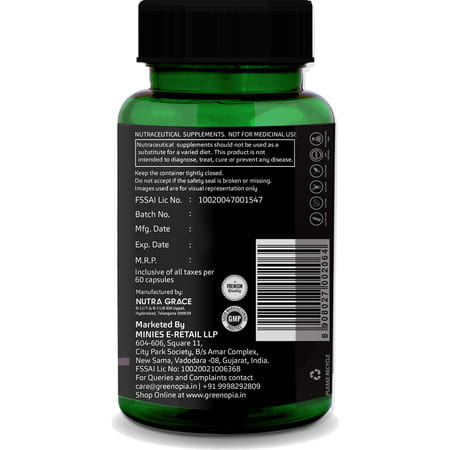 Greenopia Tocotrienols + Flaxseed Oil 60 Liquid Filled Vegetarian Capsules