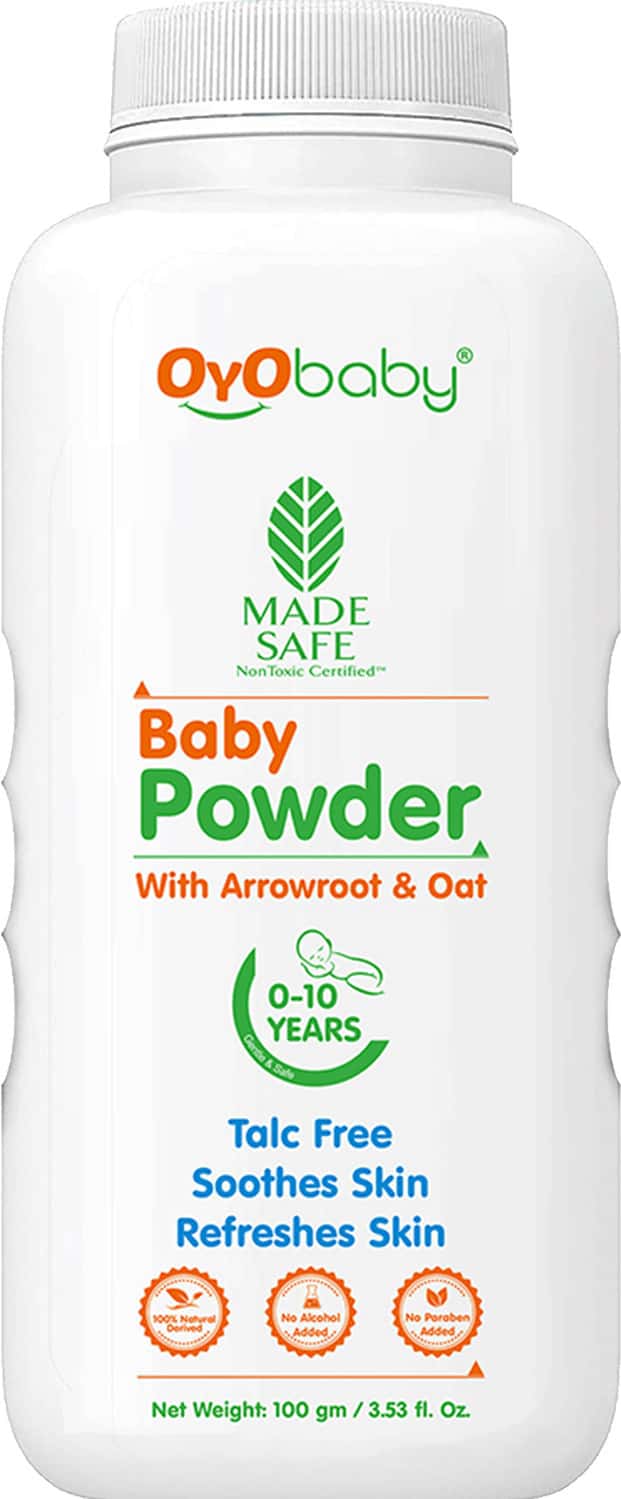 Oyo Baby Natural Dusting Baby Powder For New Born Babies 100gm