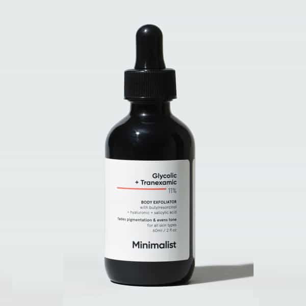 Minimalist Glycolic + Tranexamic 11% Body Exfoliator 60Ml