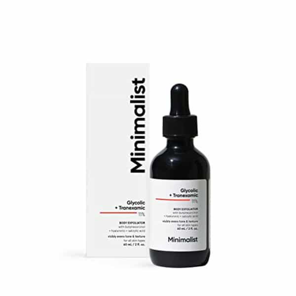 Minimalist Glycolic + Tranexamic 11% Body Exfoliator 60Ml