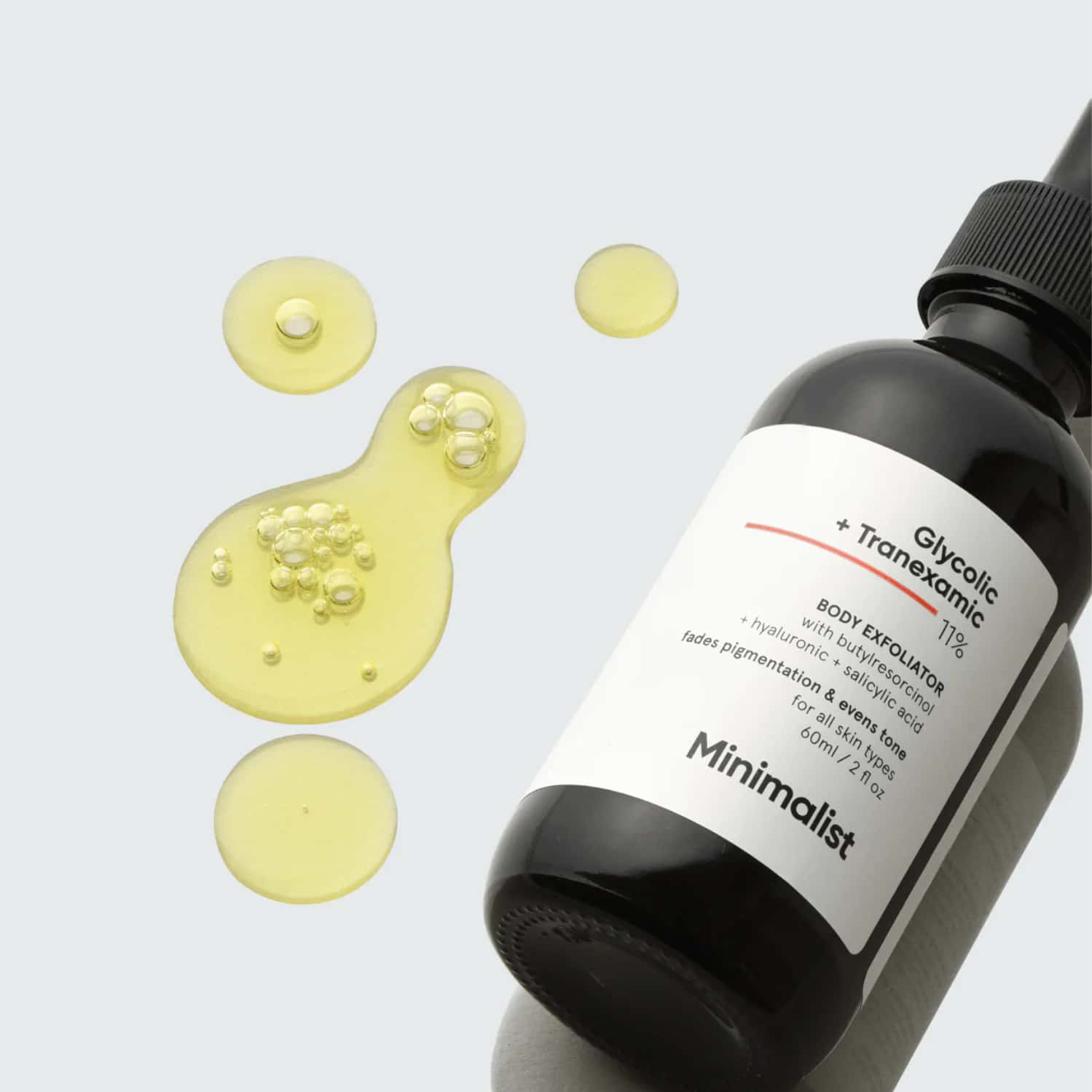 Buy MINIMALIST GLYCOLIC + TRANEXAMIC 11 BODY EXFOLIATOR 60ML Online