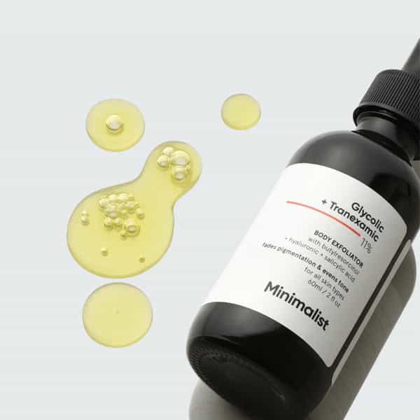 Minimalist Glycolic + Tranexamic 11% Body Exfoliator 60Ml