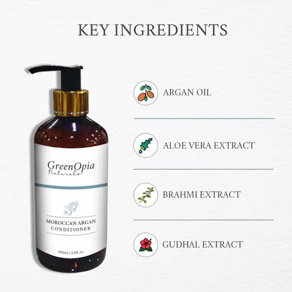 Moroccan Argan Oil Hair Conditioner (200Ml) Pack Of 2