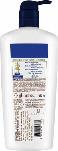 Clinic Plus Strong & Extra Thick Shampoo - 650 Ml