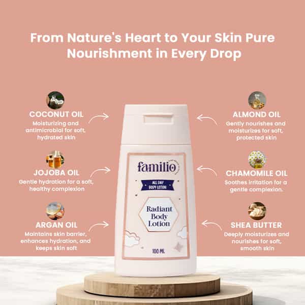 Familio Radiant Body Lotion - 100Ml
