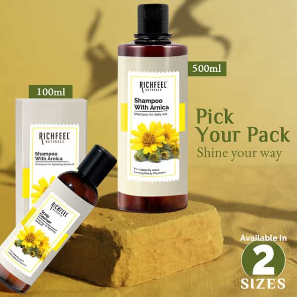Shampoo With Arnica 100 Ml Pack Of 4